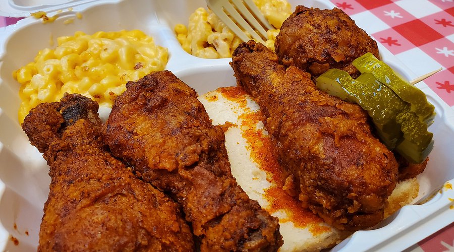 Hot Chicken Takeover signature dishes The Original Chicken Sandwich, Chicken Tenders, Drumsticks, Boneless Thighs